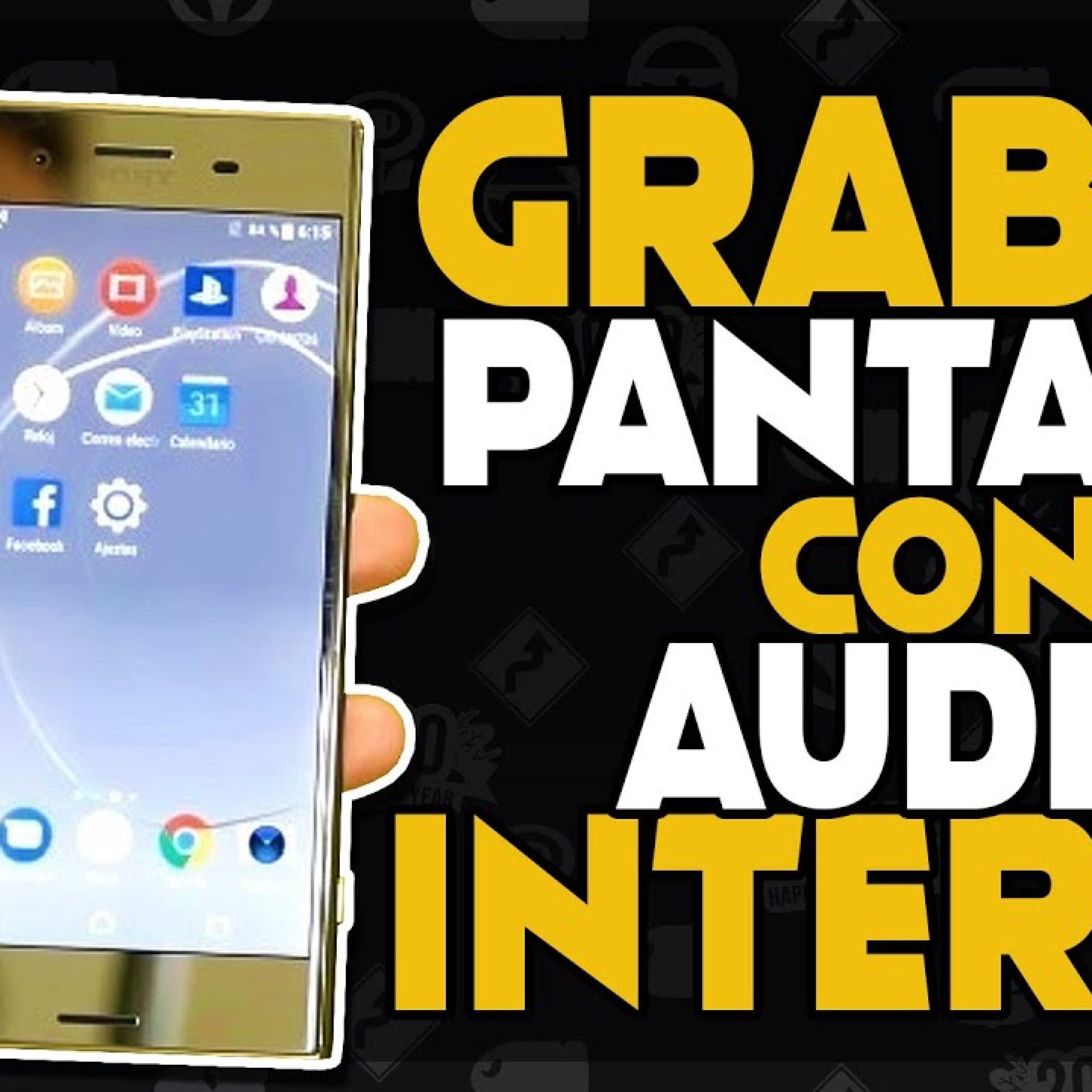 Formas de grabar la pantalla del móvil